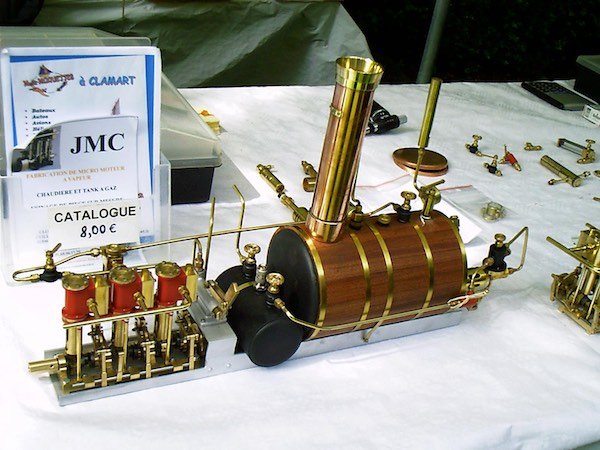 JMC Vapeur - Kits Ensemble moteurs à vapeur miniatures